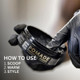 How to use Elegance Hair Pomade step-by-step styling guide