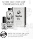 Seche Vite Dry Fast Top Coat Professional Kit 4 oz & 0.5 oz