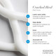 Advanced Clinicals Cracked Heel Rough Spot Cream 8 oz / 237ml