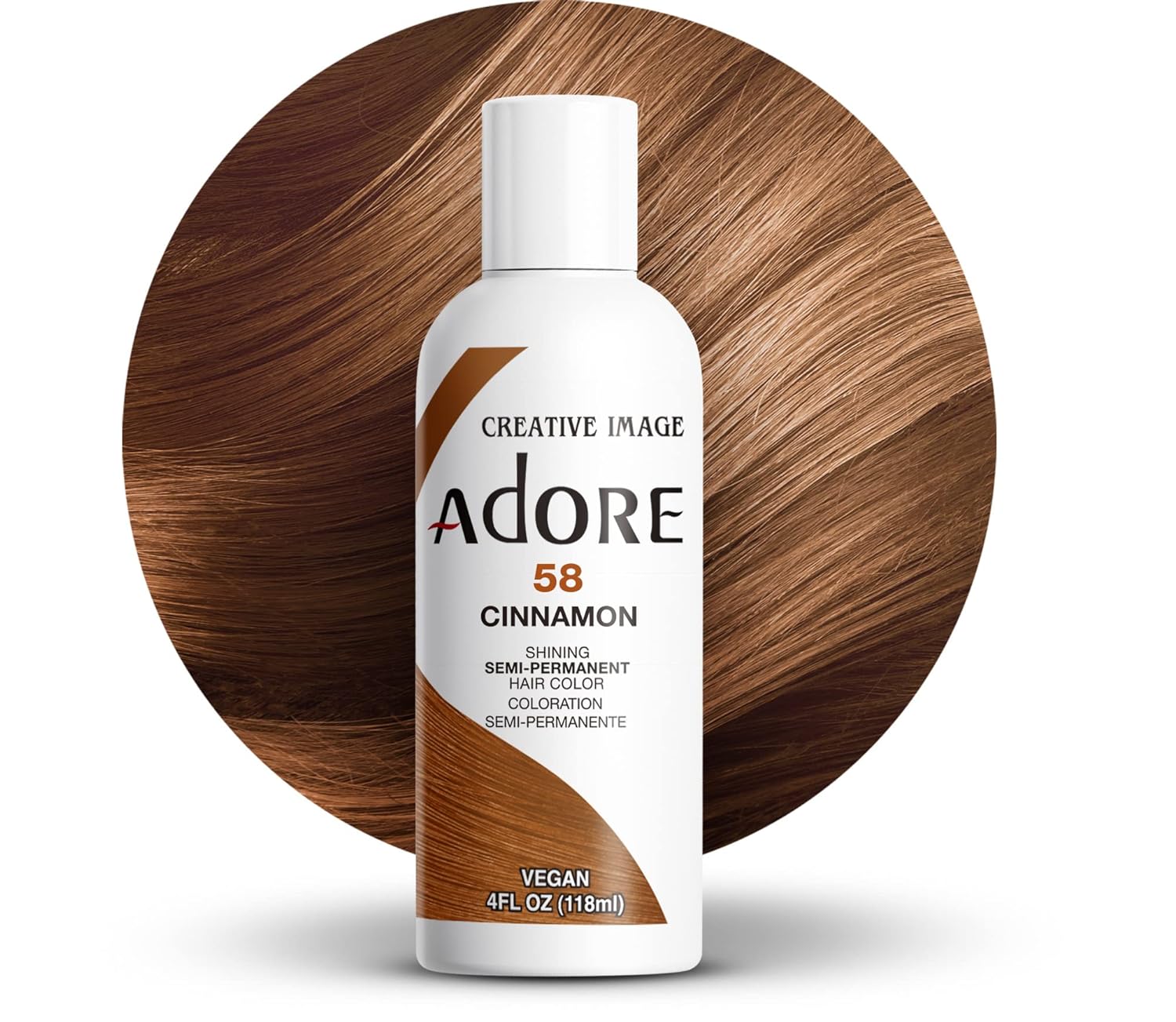 58 Adore Semi-Permanent Hair Color Cinnamon | Gen C Beauty