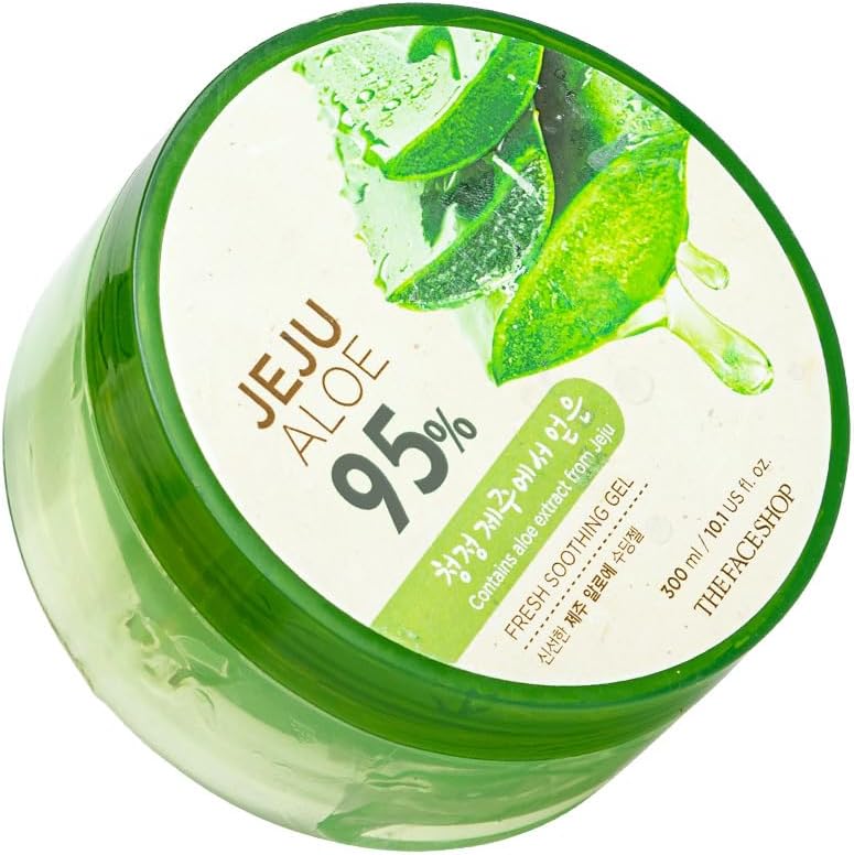 The Face Shop Jeju Aloe 95% Fresh Soothing Gel 10.1 oz - Gen C Beauty
