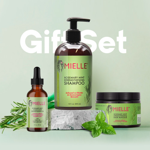 Mielle Rosemary Mint Scalp & Hair Strengthening Gift Set - Gen C
