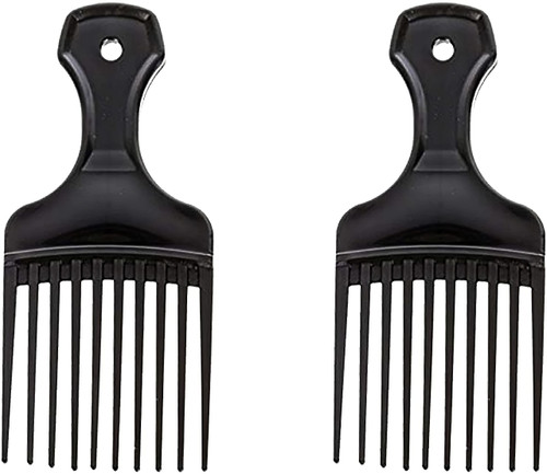 Afro Hair Comb | 2-Pieces Hair Pick Afro Combs