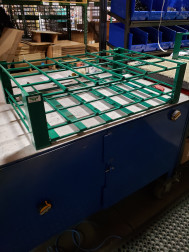 Heavy Duty Oxygen Cylinder Rack For 24 D or E (4.38" DIA) Style Oxygen Cylinders (1110HD)