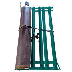 Triple Capacity Truck Mountable Horizontal Oxygen Cylinder Rack for Three H or T (9.25" DIA) Cylinders (3342) Triple Capacity Truck Mountable Horizontal Oxygen Cylinder Rack for Three H or T (9.25" DIA) Cylinders (3342)
