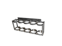 Inline Oxygen Cylinder Wall Mount for Five D/E  (4.38" DIA) Cylinders (7503-5) Inline Oxygen Cylinder Wall Mount for Five D/E  (4.38" DIA) Cylinders (7503-5)
