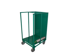 Oxygen Cylinder Transport Cart for 60 D/E (4.38" DIA) Style Cylinders (9031-60E)