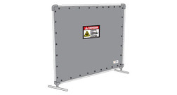 8 x 8 ft Laser Safety Barrier (LC-88)