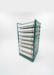 Customizable Rack With Noise Reducing PVC