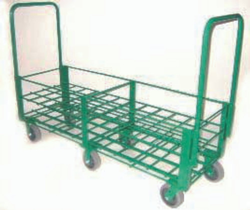 Heavy Duty Oxygen Cylinder Cart For 48 D or E (4.38" DIA) Style Oxygen Cylinders (1081HD)