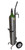 Single Cylinder Adjustable Oxygen Cart With Bed Hook For One D or E (4.38" DIA) Oxygen Cylinder (1045)