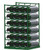 Layered Horizontal Rack for 84 M6 Cylinders (6522)