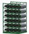 Layered Horizontal Rack for 24 M60 Cylinders (6570-24)