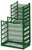 Layered Multi Cylinder Rack with Door for 15 D/E and 20 M6 Cylinders (6615D)