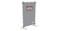 4 x 7 ft Laser Safety Barrier (LC-47)