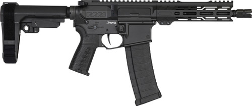 PISTOL | BANSHEE | Mk4 | 4.6X30MM | 8" Barrel | AR15 4.6 | Ejection Port Side View | Armor Black