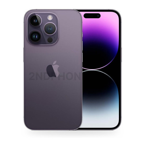 iPhone 14 Pro Deep Purple, refurbished and unlocked