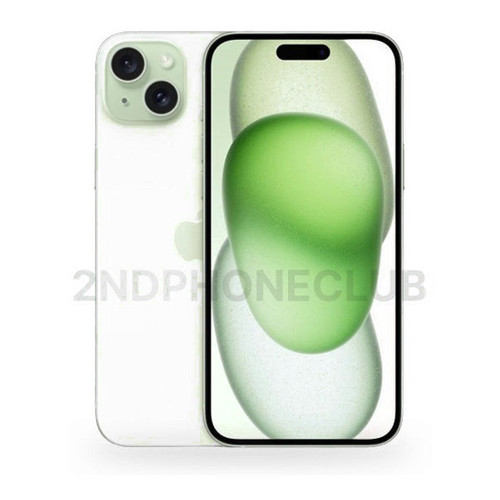 iPhone 15 Plus Green, refurbished and unlocked