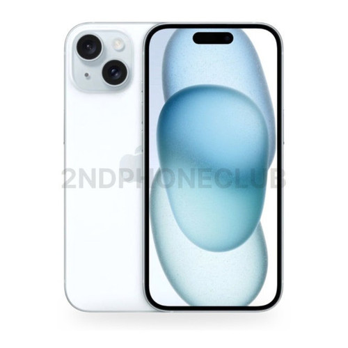 iPhone 15 Blue, refurbished and unlocked