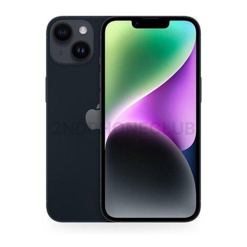 iPhone 14 Midnight, refurbished and unlocked