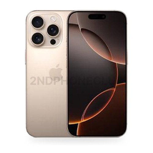 iPhone 16 Pro Desert Titanium — Value — refurbished and unlocked