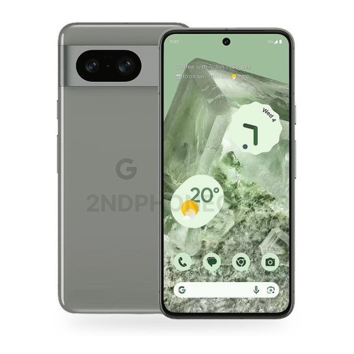 Google Pixel 8 Hazel, refurbished and unlocked
