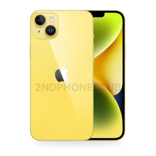 iPhone 14 Plus Yellow, refurbished and unlocked