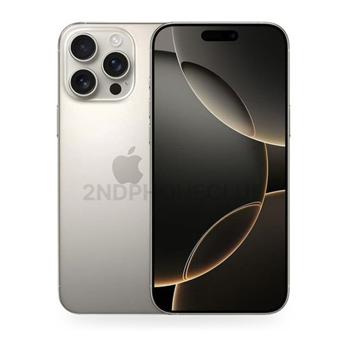 iPhone 16 Pro Max Natural Titanium — Value — refurbished and unlocked