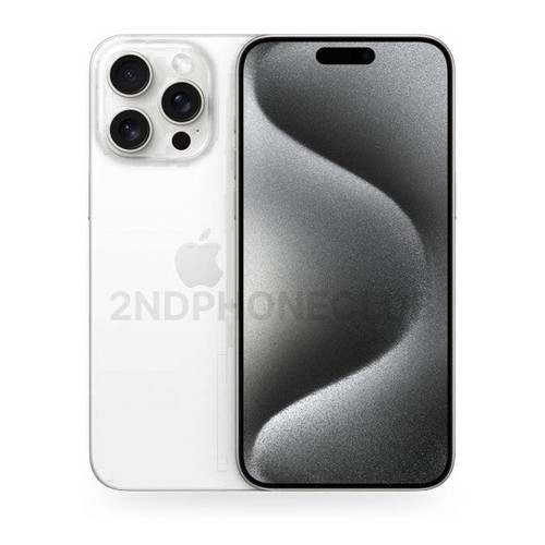 iPhone 16 Pro White Titanium — Ungraded - ASIS — refurbished and unlocked