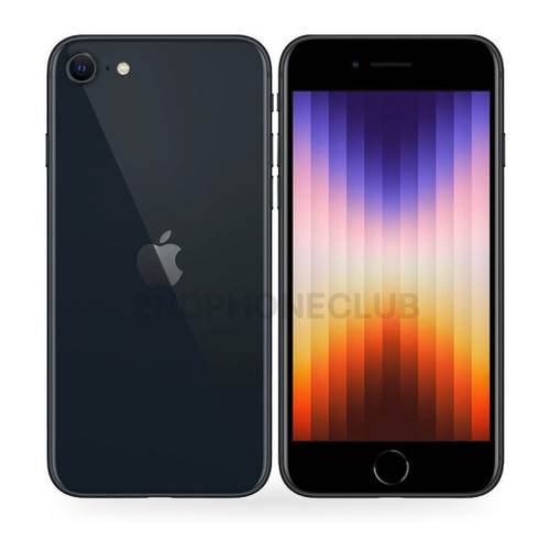 iPhone SE 2022 Midnight — refurbished and unlocked