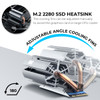 Nitro Flex M.2 Heatsink Built-in Cooling Fan