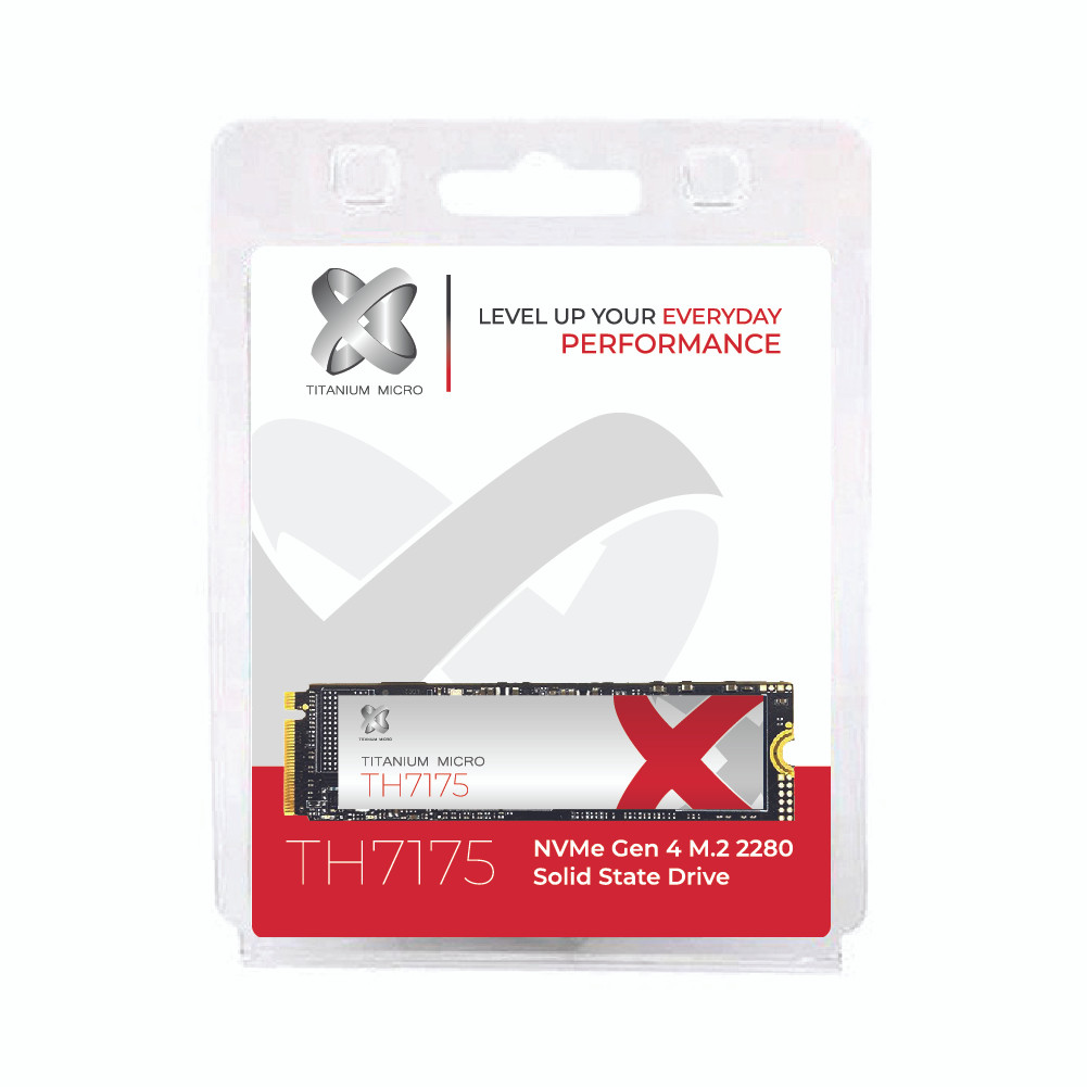 Titanium Micro TH7175 1TB PCIe NVME 4.0 Gen 4 M.2 2280 Internal SSD
