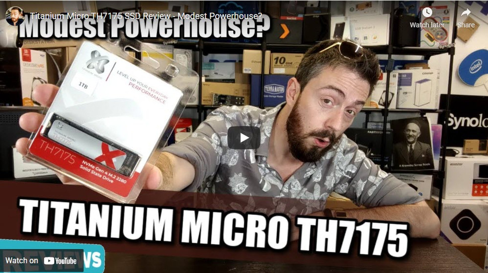 Titanium Micro TH7175 SSD Review – A Quiet Favourite?