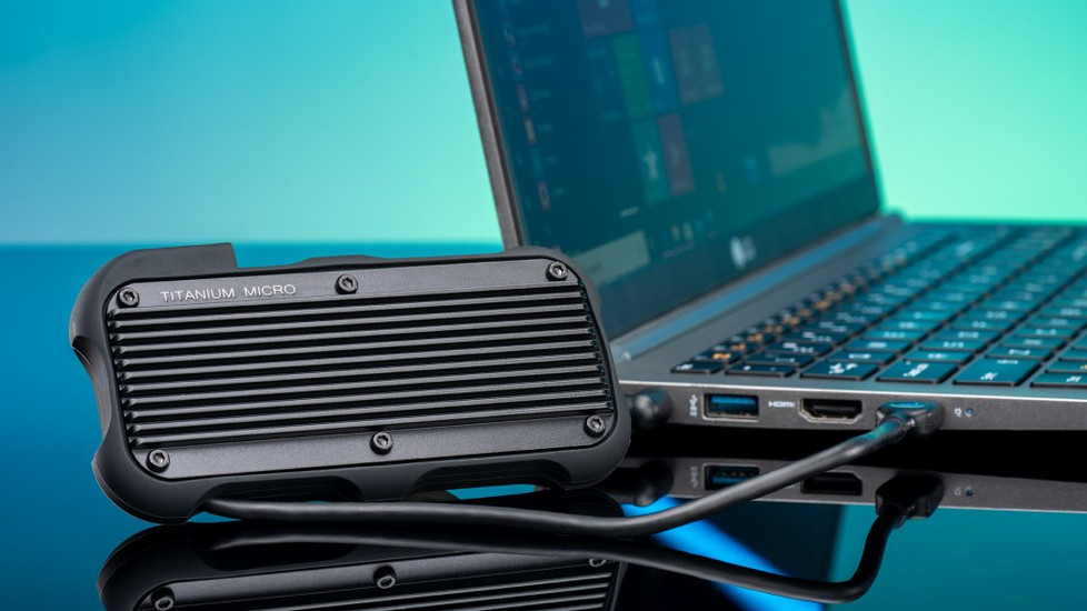 Titanium Micro Mercury: A portable external SSD built like a tank