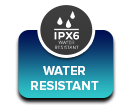 Water Resistant