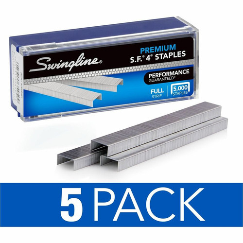 Swingline S.F. 4 Premium Staples - 210 Per Strip - Premium - 1/4" Leg - for Paper - Chisel Point - (SWI35481)