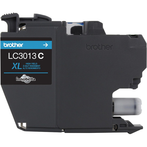 Brother LC3013C Original High Yield Inkjet Ink Cartridge - Single Pack - Cyan - 1 Each - 400 Pages (BRTLC3013C)