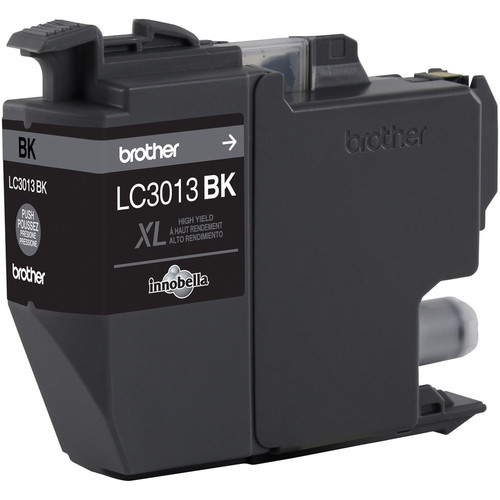 Brother LC3013BK Original High Yield Inkjet Ink Cartridge - Single Pack - Black - 1 Each - 400 (BRTLC3013BK)
