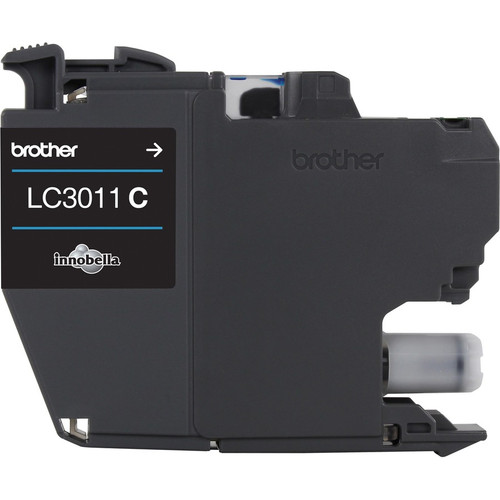 Brother LC3011C Original Standard Yield Inkjet Ink Cartridge - Single Pack - Cyan - 1 Each - 200 (BRTLC3011C)