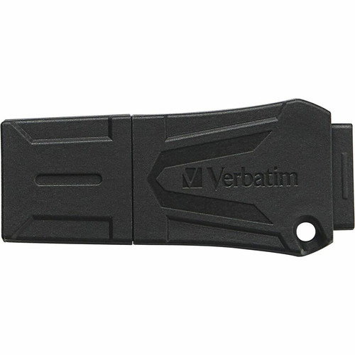 Verbatim 64GB ToughMAX USB Flash Drive - 64 GB - USB 2.0 - Black - Lifetime Warranty - 1 Each (VER70058)