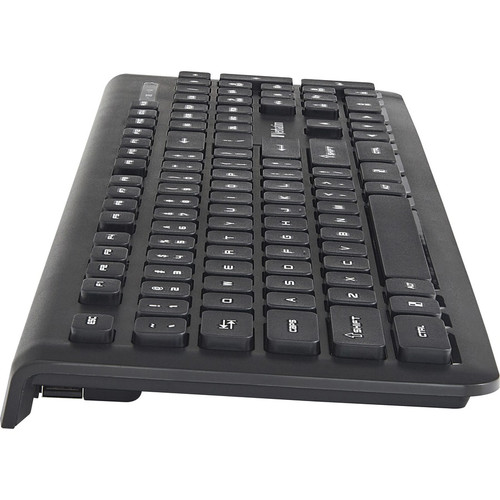 Verbatim Wireless Slim Keyboard - Wireless Connectivity - RF - USB Type A Interface - Computer - - (VER99793)