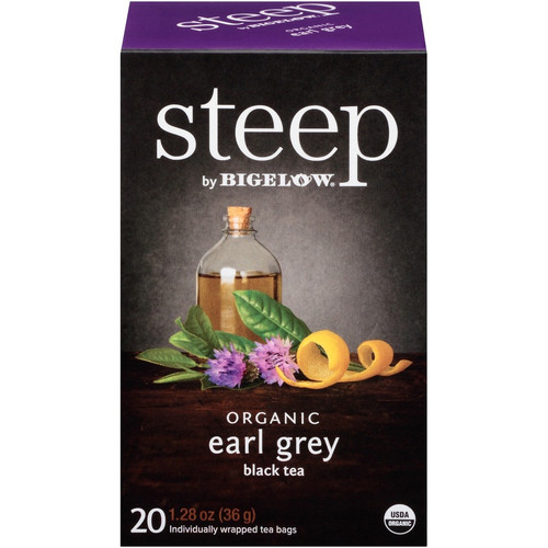 Bigelow Organic Earl Grey Black Tea Bag - 1.3 oz - 20 Teabag - 20 / Box (BTC17700)