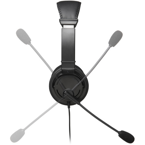 Kensington Hi-Fi Headphones with Mic - Stereo - Mini-phone (3.5mm) - Wired - Over-the-head - - - 6 (KMW97603)