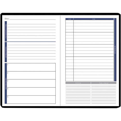 House of Doolittle Non-dated Productivity Planner - Monthly, Weekly - 12 Month - 1 Month, 1 Day, 1 (HOD59799)