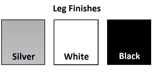 Elements Laminate 41"H Inset U-Leg w/Panels & Brackets - 35-1/6"W x 4-15/16"D x 40"H (MOSPLTLEGU4860ILCMB41H)