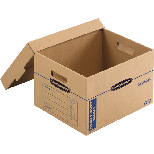 Bankers Box SmoothMove Maximum Strength Moving Boxes - Internal Dimensions: 12" Width x 15" Depth x (FEL7710201)