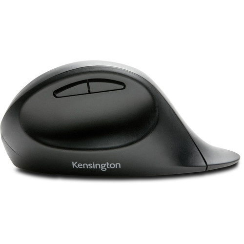 Kensington Pro Fit Ergo Wireless Mouse - Wireless - Bluetooth/Radio Frequency - 2.40 GHz - Black - (KMW75404)