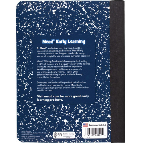 Mead Primary K-2 Creative Story Journal - 100 Sheets - 200 Pages - Printed - Book Bound - 7 1/2" x (MEA09902)
