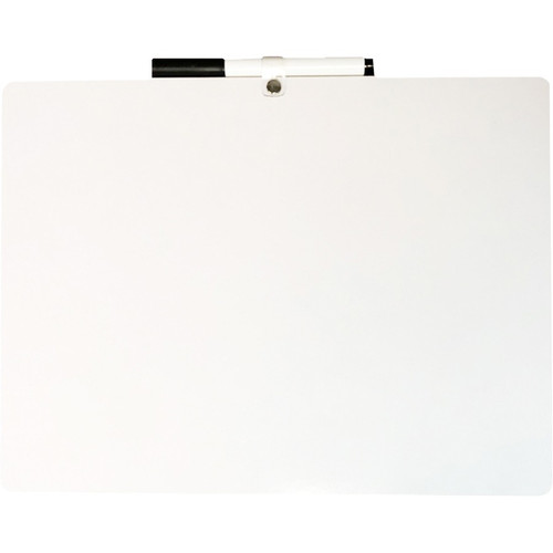 Flipside 2-sided Dry Erase Board Sets - 12" (1 ft) Width x 9" (0.8 ft) Height - White Hardboard - - (FLP19134)