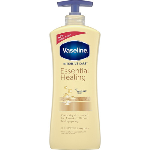 Vaseline Intensive Care Lotion - Lotion - 20.30 fl oz - For Dry Skin - Applicable on Body - Absorbs (DVOCB040837CT)